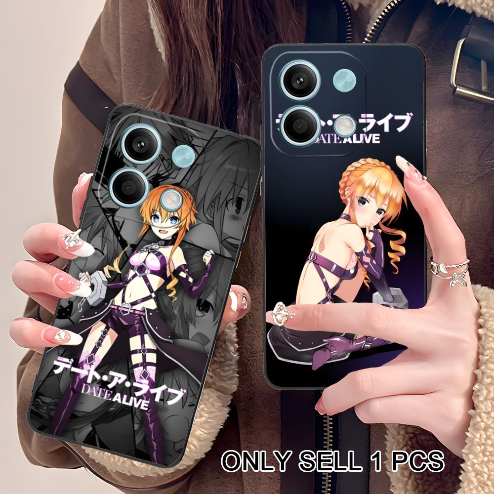 Чехол для мобильного телефона Date a Live Ямаи Кагуя Матовый для POCO F8 F7 F6 F5 F4 F3 F2 Pro GT C75 C71 C65 C61 C40 Pro Ultra Цветной