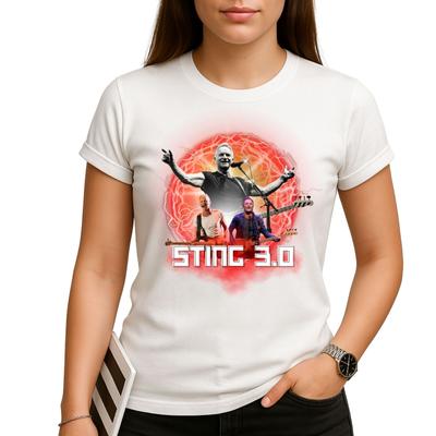 Футболка Sting 30 Tour Футболка с концерта Sting Футболка Sting 30 Tour футболка Тур Sting 2025
