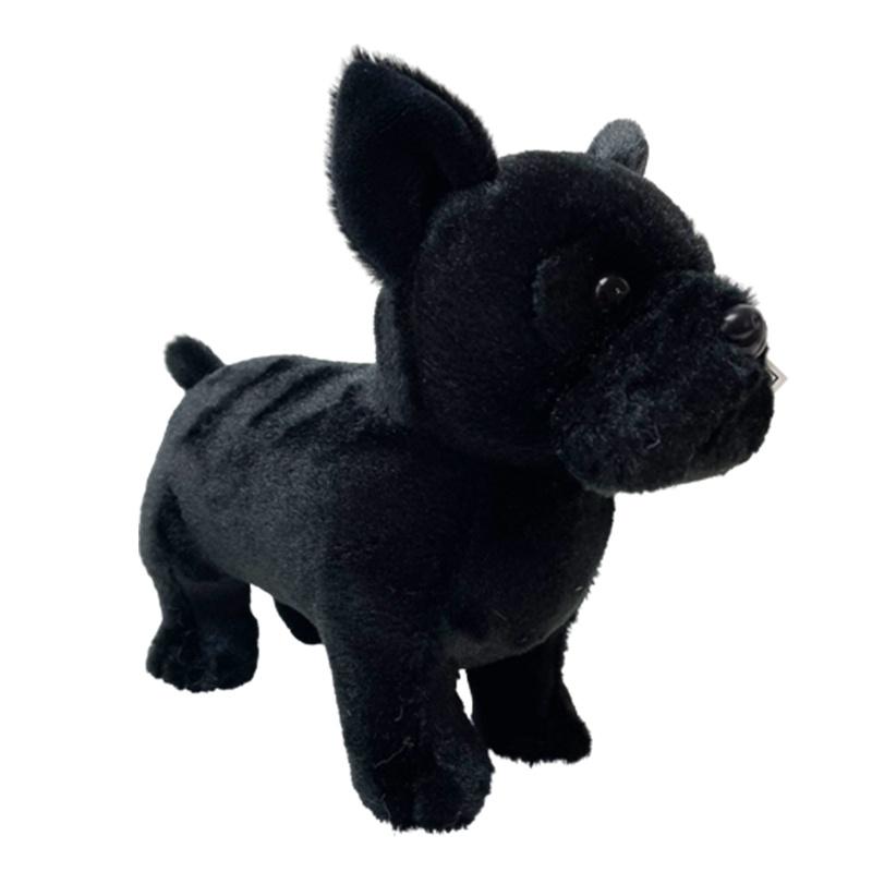 Милая плюшевая игрушка Бультерьер для детей Мягкая и приятная на ощупь Чучело животного Кукла-питомец В наличии)