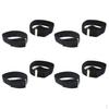 8Pieces Elastic Adjustable Armband Sleeve Garter Armbands Band Stretch Garters Shirts