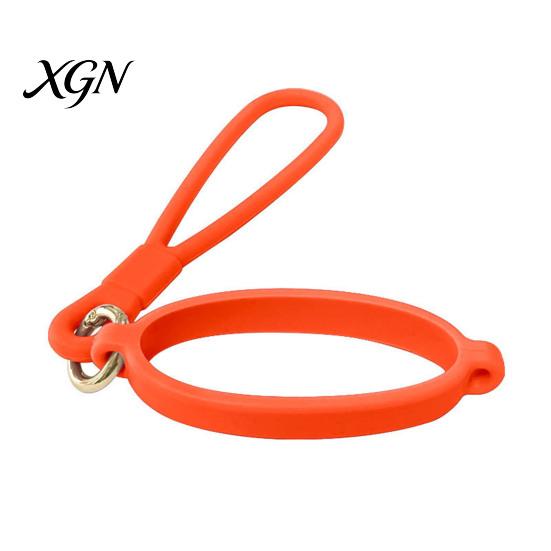 Flexible Silicone Wrist Loop Water Bottle Handle Strap, Universal Lanyard, Lightweight School Gadget Carrying Rope Portable Rubber Holder, Anti