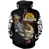 Animal Fisher Marlin Sweatshirts Fishing Camo Hoodies For Fashion Streetwear Harajuku Y2k 3D Print Pullovers