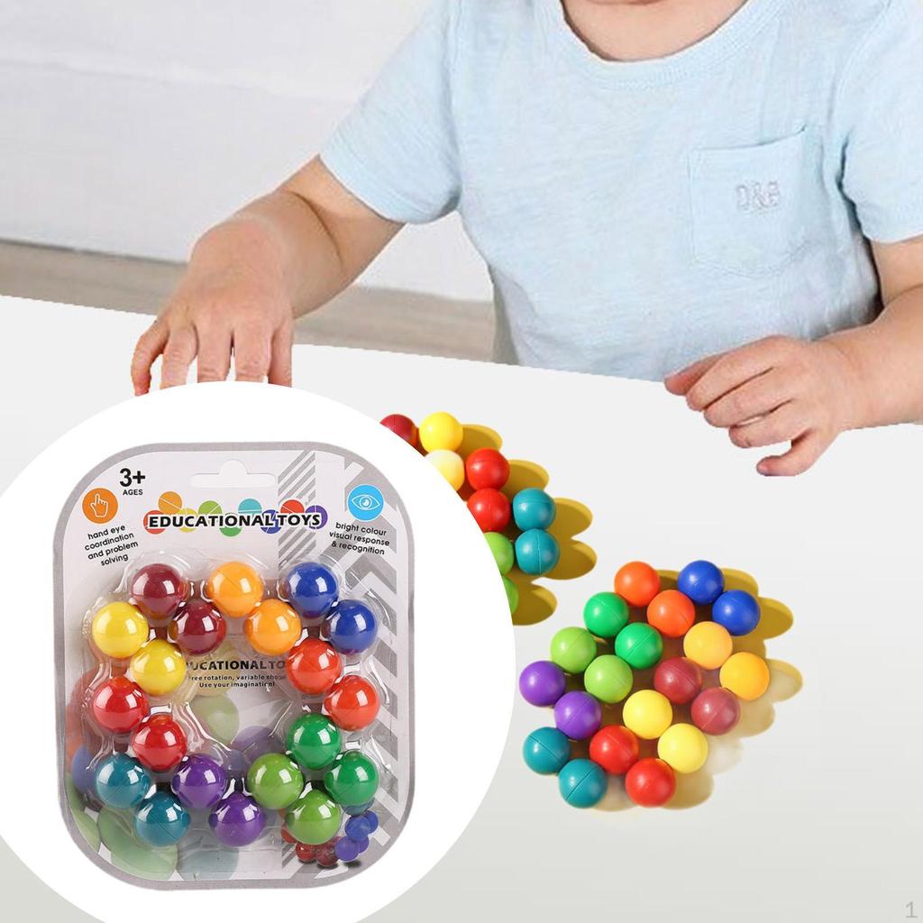 Puzzle Game, 3D Decompression Ball, Special Needs Developmental Toys, Intelligent Inseparable
