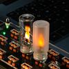 USB Ночник-пламя с сенсорным управлением, реалистичная мерцающая светодиодная свеча для дома, автомобиля