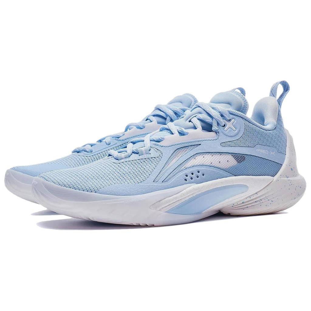 Li Ning Speed 10 Амортизирующие износостойкие дышащие низкие баскетбольные кроссовки унисекс ABAT085-E