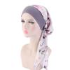 Women Cancer Head Scarf Chemo Hair Loss Hat Turban Pre-Tied Headwear Bandana