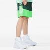 Li Ning X Jon Burgerman Artist Collaboration Series Logo Print Spliced Loose Fit Competition Shorts Men shorts AAPR371-5