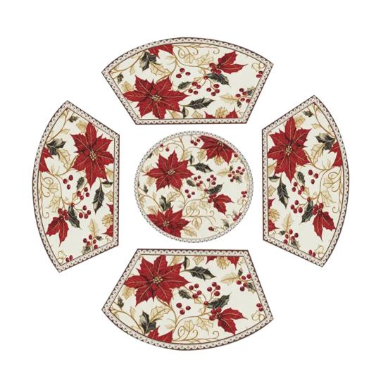 Впитывающие подставки под тарелки Диатомовые подставки под тарелки Маслостойкие Термостойкие Современные коврики для стола для обеденного стола, пикника, вечеринки