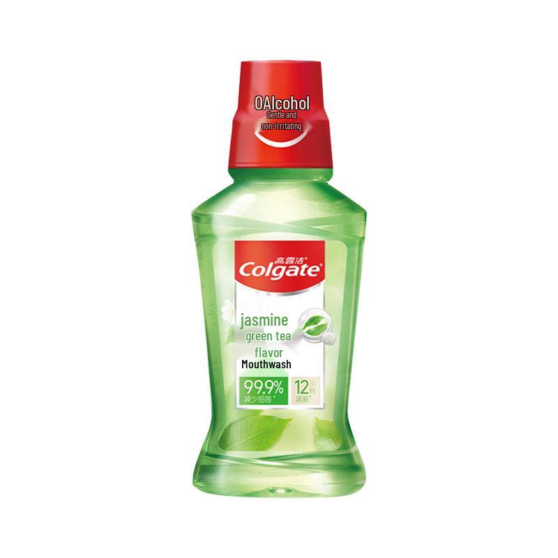 Ополаскиватель для полости рта Colgate Жасмин и Зеленый чай 250 мл - Портативная бутылка дорожного размера