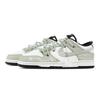 Nike Кроссовки Dunk Cyber Blue и Белый Фарфор, Кожаная Коробка-Сердце, Устойчивая к Истиранию, Низкие Скейтбордические Туфли, Унисекс DD1391-100(Команда773--)