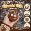 Sound Effects Crackling Shit Squishy Toy Crunchy Prank Toys Portable TPR Fidget Toy  Joke Props