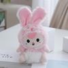 Dreamy Elf Adorable Plush Bunny Keychain Perfect For Stylish Accessories Backpack
