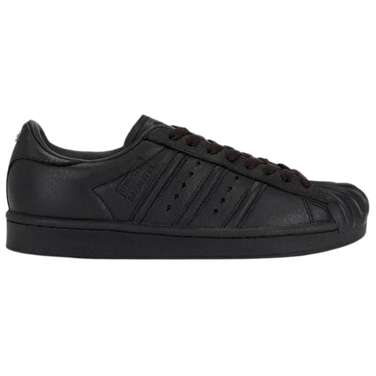 Superstar Thug Club x Superstar Adidas Originals Винтажный 'Core Black' KI0824