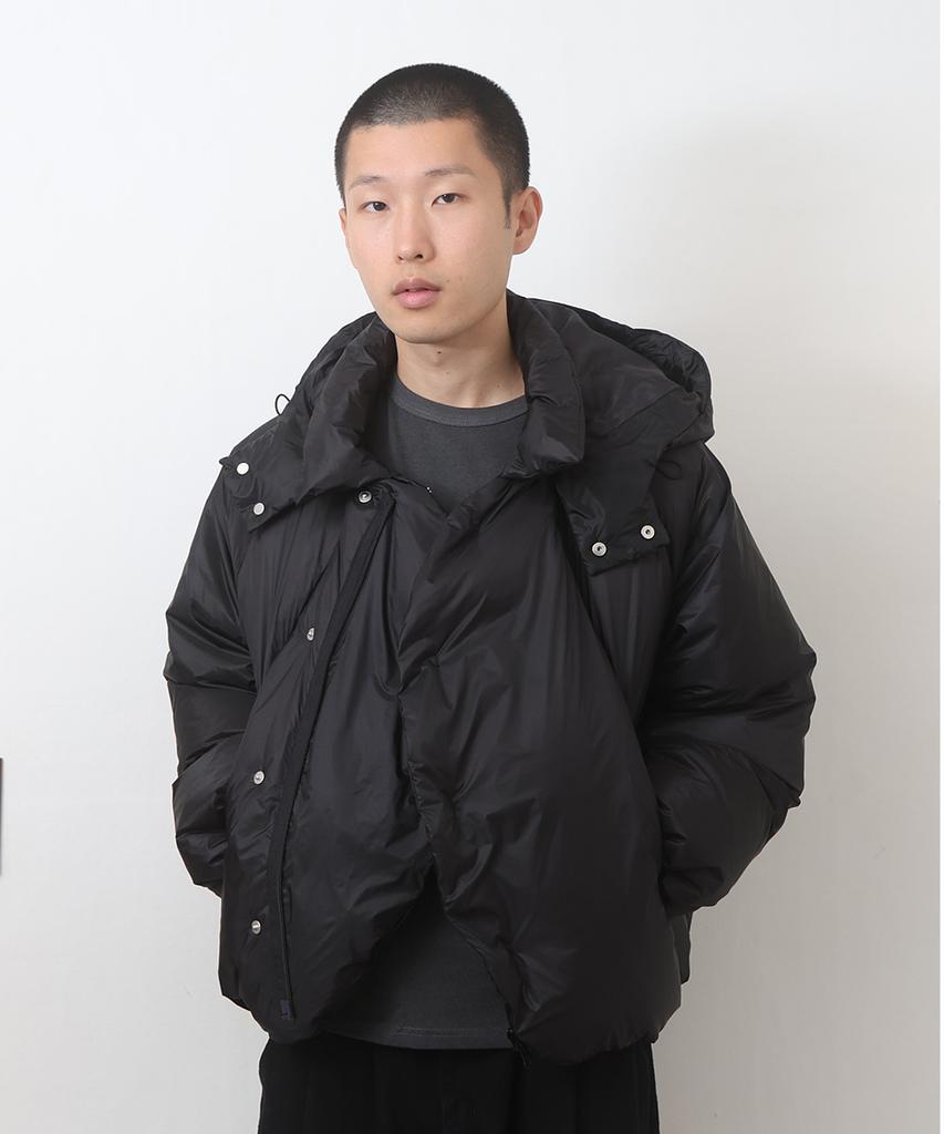 Eyc Curved Goose Down Jacket(Black)