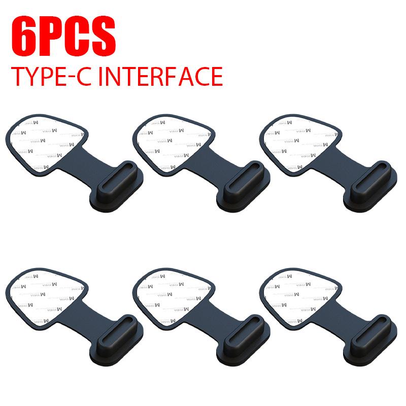 Силиконовые пылезащитные заглушки типа C для порта зарядки, защитная крышка, заглушка для iPhone 15 Pro Max 15 Plus, Samsung Xiaomi, пылезащитная заглушка