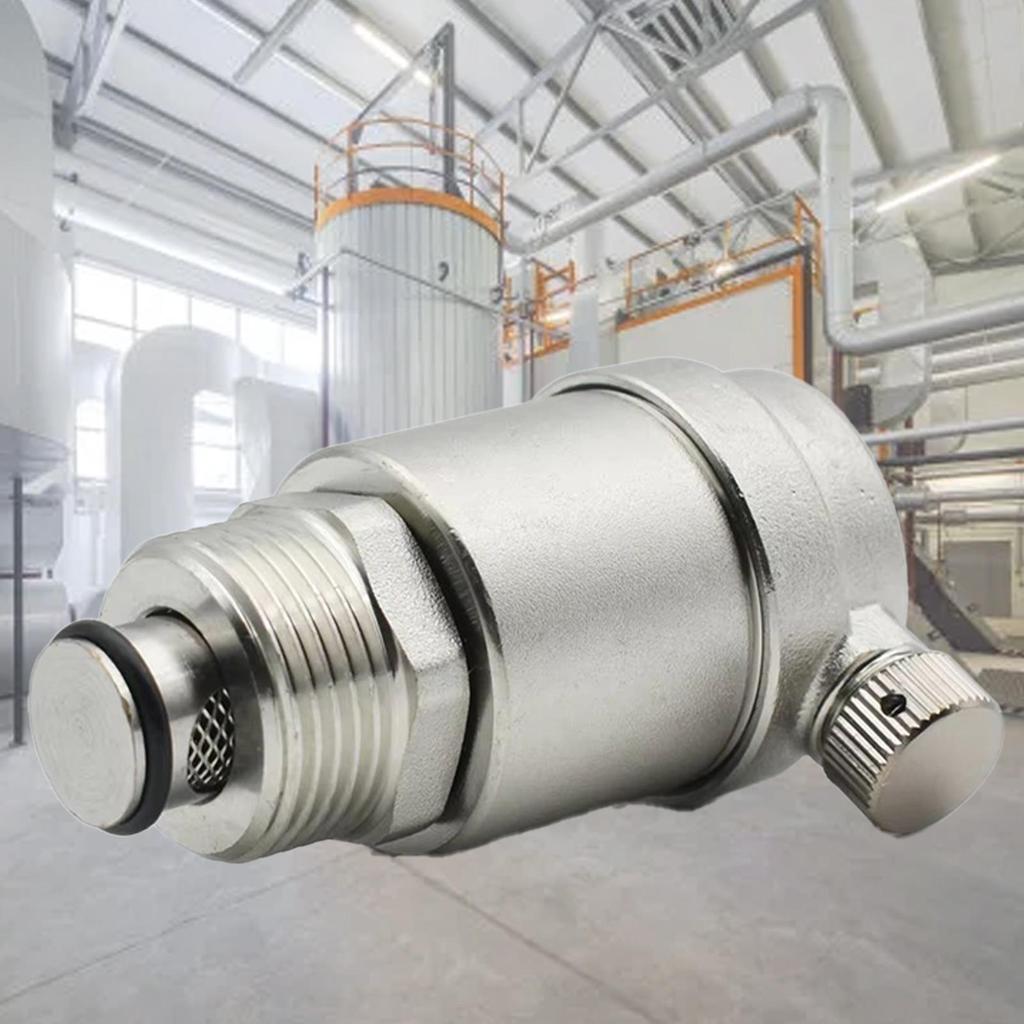 Automatic Air Bleed Vent Automatic Vent Valve Water Heater Replacement Parts For Generator Hydronic HVAC Solar Automotive Marine