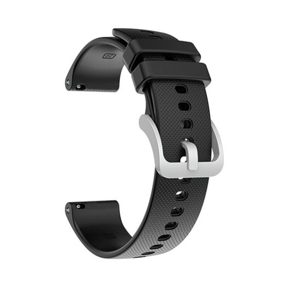 Watch Band 20mm/22mm Plaid Soft Silicone Watchband Wrist Strap Replacement for Garmin Venu SQ/Venu/Vivoactive 3 4/Forerunner 245