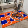 Chicago Bears Logo Area Rug for Office, Chair Rug, Decorative Carpet Livingroom Mat, Large Size Fan gifts Christmas gifts