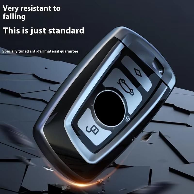 Титановый Серый Для Bmw 520 525 F30 F10 F18 118I 320I 1 3 5 7 Серии X3 X4 M3 M4 M5 Чехол-брелок для ключа автомобиля