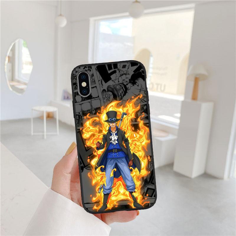 Чехол для телефона One Piece ACE Sabo Luffy из мягкого материала для Redmi Note 13 14 Pro+ Plus A3 A3X 13X 13C 13R 14S 14C 14R