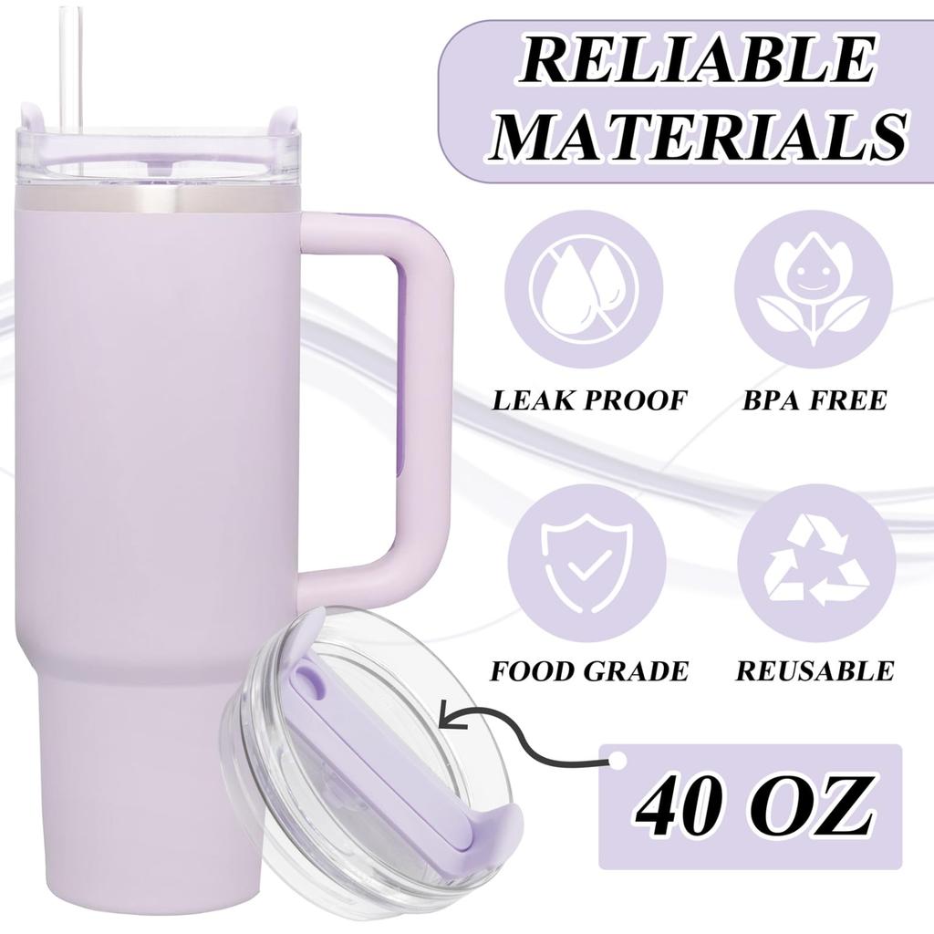 40oz cup lid ice - resistant cup lid silicone cup lid car cup lid automotive cup lid   purple