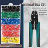Комплект клемм холодного прессования VE: Ящик для хранения меди, соединители проводов, обжимные клещи, панель переключателей