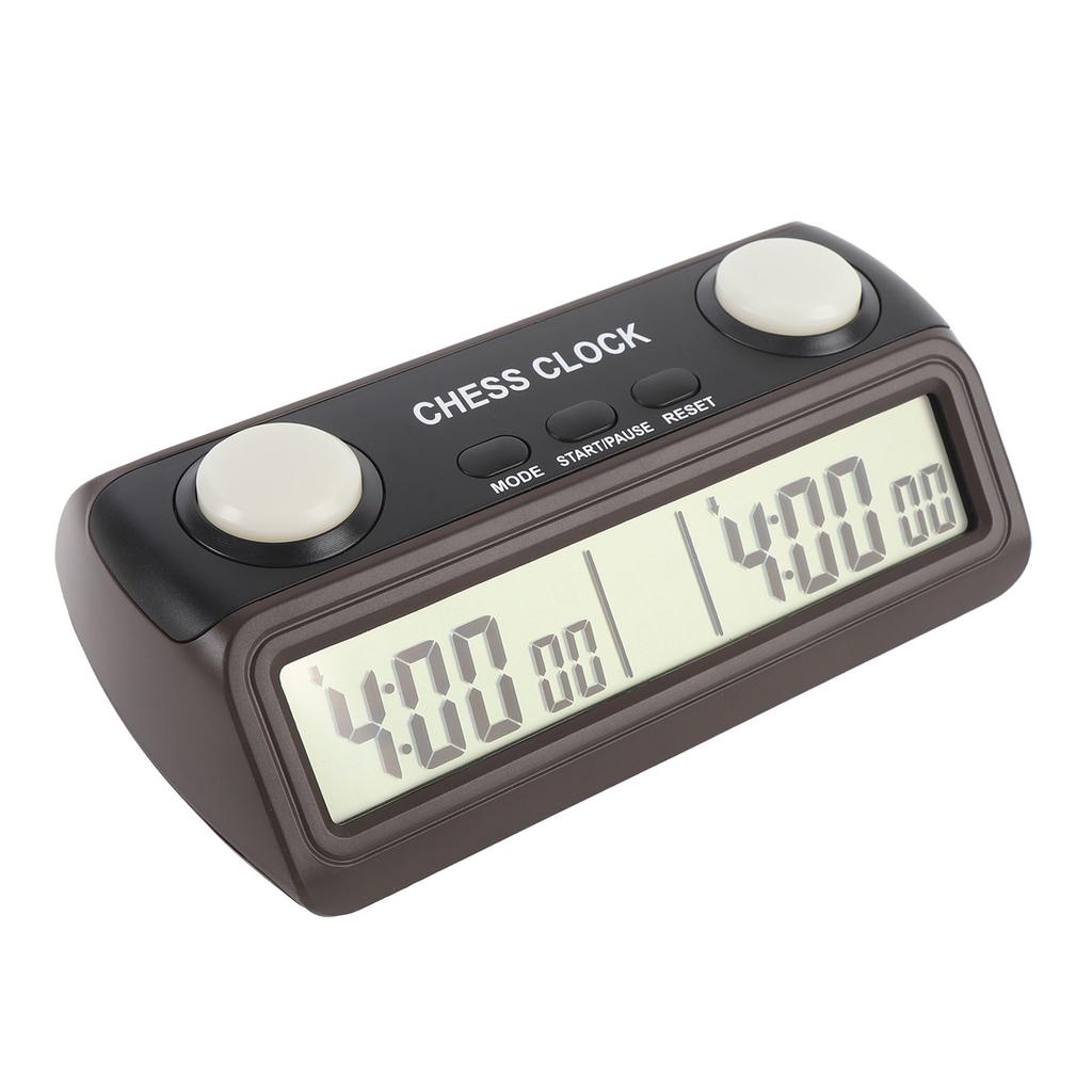Chess Clock Multifunctional Digital Chess Timer for Board Games Practices Tournaments