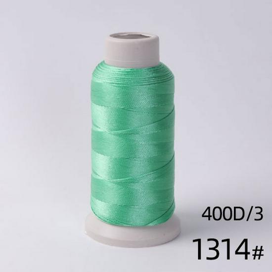 3-жильная высокопрочная швейная нить из нейлона и полиэстера 400D для багажа, дивана и палатки