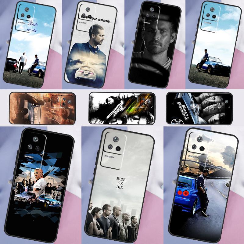 Чехол для телефона 'Форсаж' для Xiaomi 13 12 Lite 11T 12T Pro 12X POCO X3 X5 F5 Pro F4 X4 GT M5s C40 F3 Задняя крышка