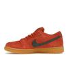 Nike Кроссовки унисекс Dunk Low Pro SB Burnt Sunrise коричневые винтажно-зеленые, резинка светло-коричневые HF3704-800
