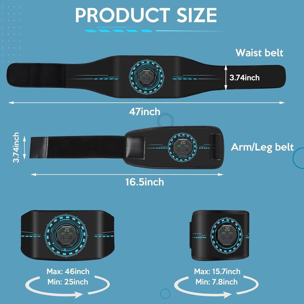 EMS стимулятор мышц электрический пояс для тренировки пресса тонер для похудения фитнес-оборудование для похудения сжигание жира