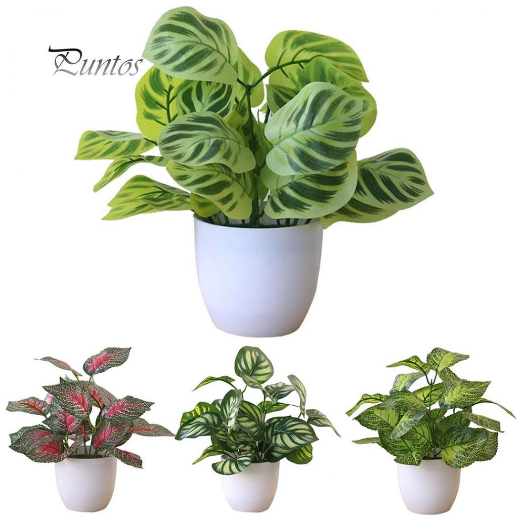 Предметы домашнего обихода Искусственная листва Растение Бонсай в горшке Свадьба Торговый центр Стол Офис