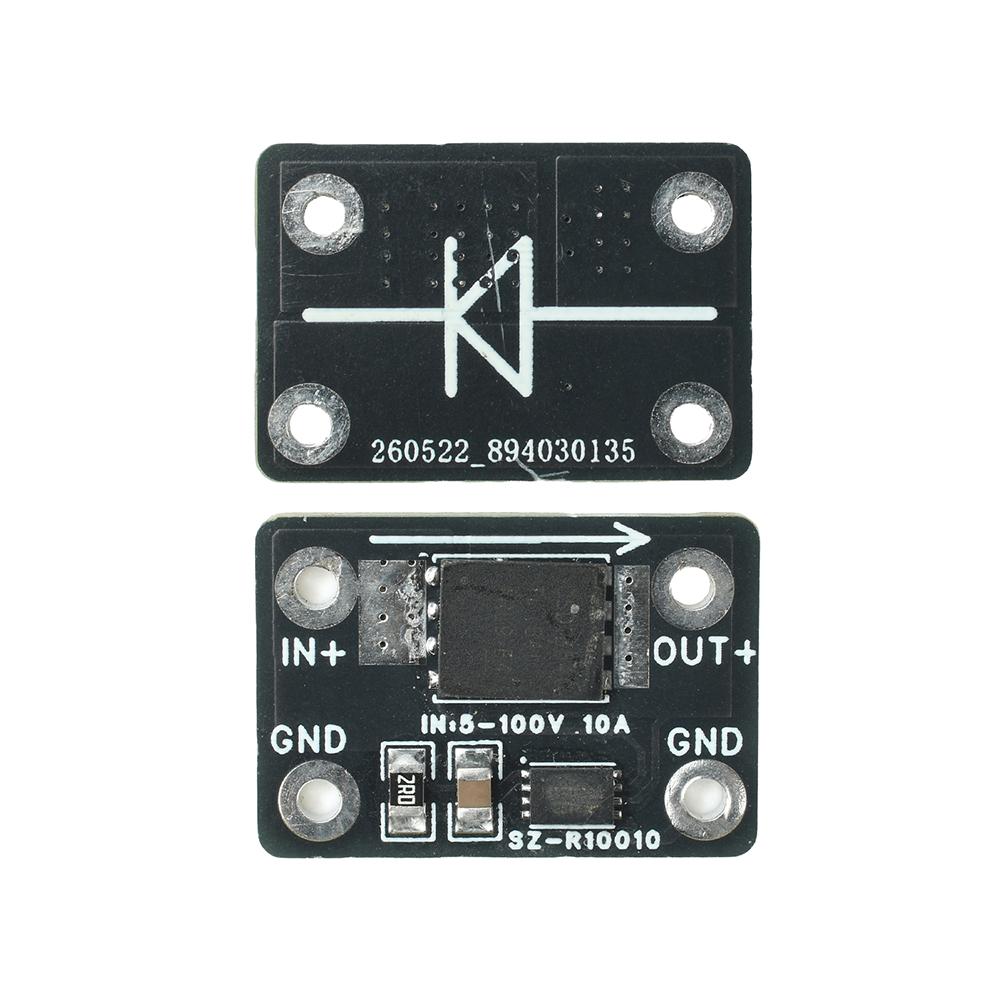 25A 30A Ideal Diode Module DC 5-100V Wide Voltage Range for Anti Reverse Current Solar Battery Protection Zero Heat Modules
