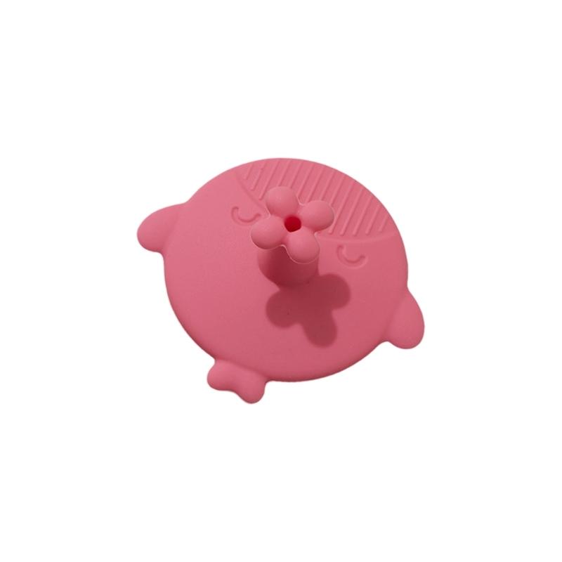 Silicone Massage Shampoo Brush Baby Bath Cradle Caps Brush Comb Scrubber Brush Universal for Newborns Baby Essential