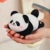 Plush Panda Spinning Keychain Backpack Charm Couples Gift Short Plush Decor