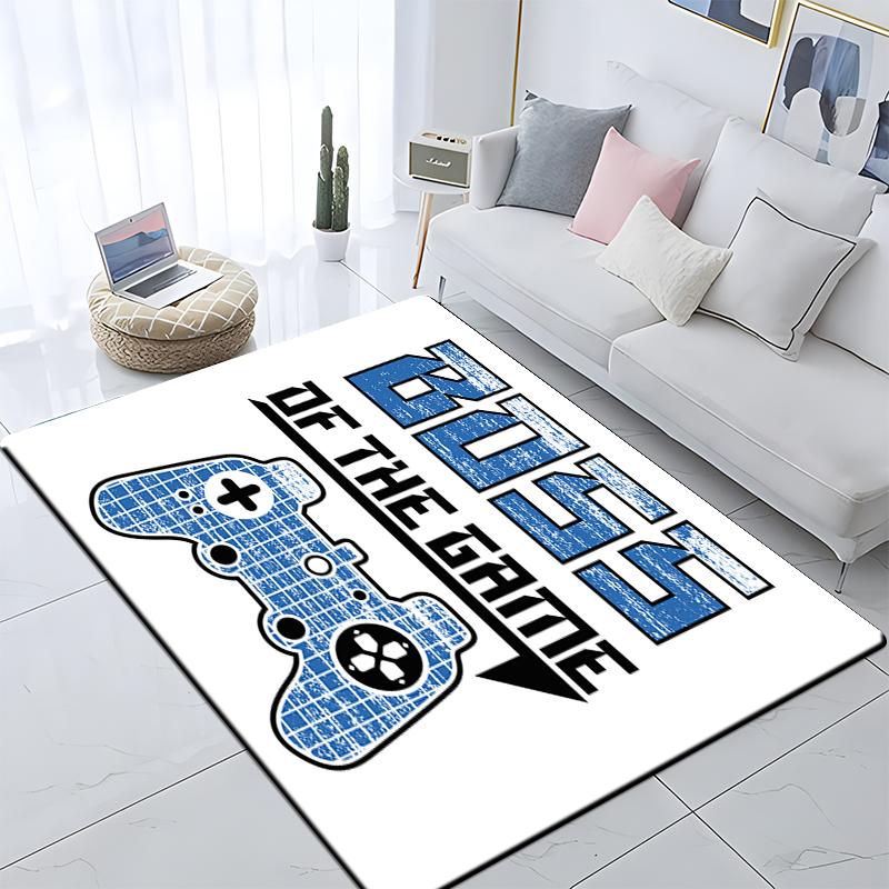 Ковер с игровой ручкой, коврик для йоги в гостиной, коврик для гостиной, коврик для игровой зоны, коврик для ванной комнаты, милый коврик, коврик для двери