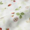 Nishikawa Box Wild Made In PK18700604W [Nishikawa] Sheet, Semi-Double, Wedgwood, Strawberry, 100% Cotton, Japan, White,