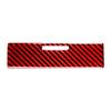 For Subaru Legacy Outback 2005-2009 Carbon Fiber Sticker Gear Shift Panel Storage Box Decorative Cover Car Interior Decoration