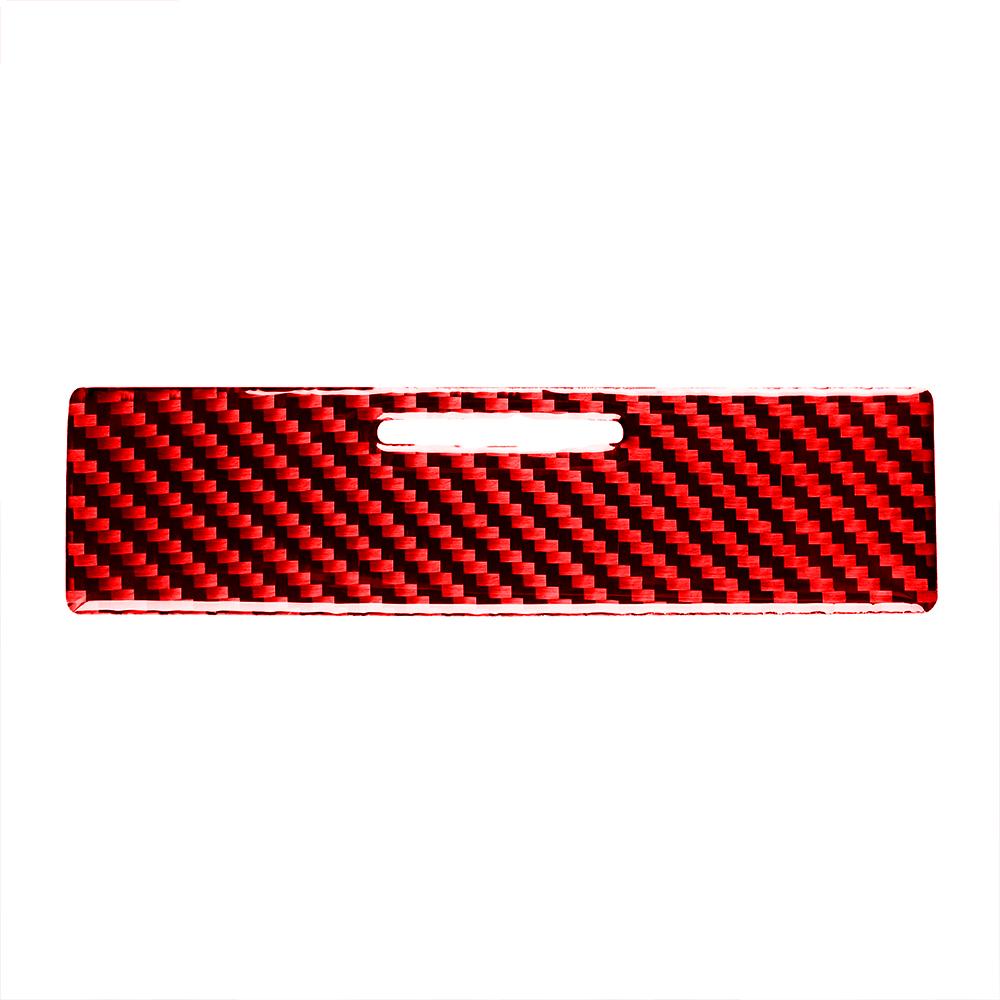 For Subaru Legacy Outback 2005-2009 Carbon Fiber Sticker Gear Shift Panel Storage Box Decorative Cover Car Interior Decoration