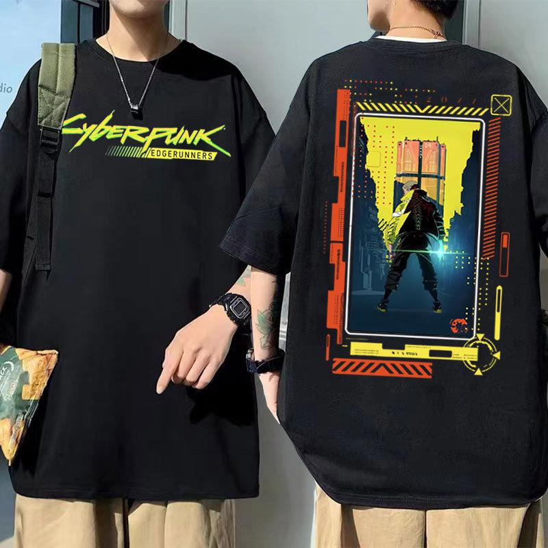 Двусторонняя футболка Cyberpunk Edgerunners Дэвида Мартинеса