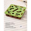Interactive Cat Puzzle Toy Turntable Maze Box Multi Scenario Entertainment Scratch Resistant Self Play Game for Kittens