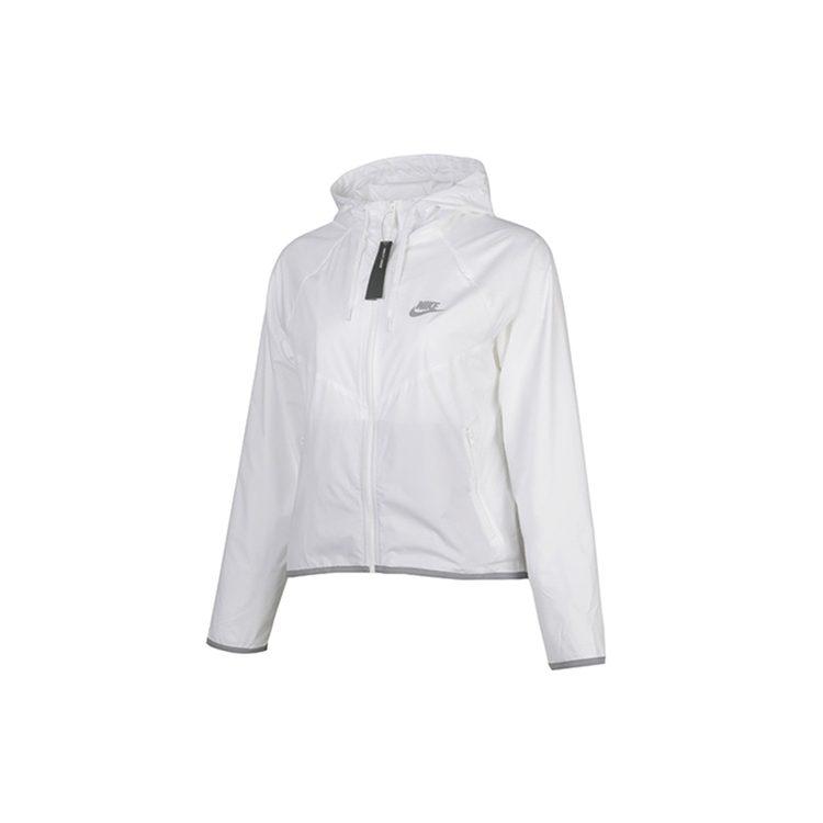 Nike Куртки Унисекс Белые С капюшоном Умеренные Другое BV3940-100