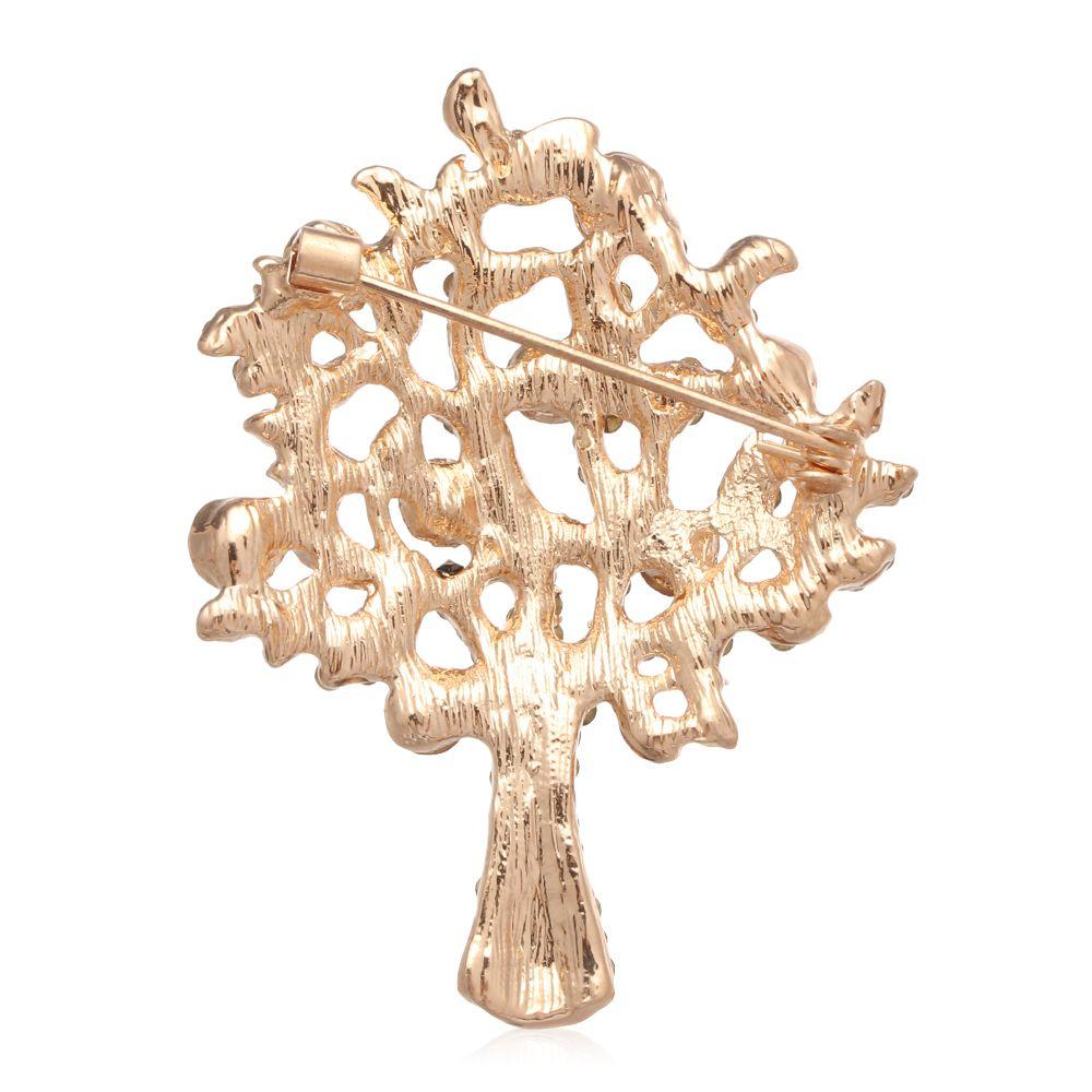 Women Snowflake Fashion Jewelry Badges Xmas Tree Pins Christmas Brooch Brooches