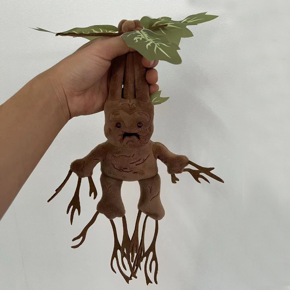 Мягкая плюшевая игрушка Мандрагора 35 см. Поклонники собирают подарки. Милое украшение для дома.