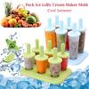 Food Grade Plastic Ice Cream Molds Easy To Fall Off DIY Ice Cream Tools Popsicle Mould  DIY