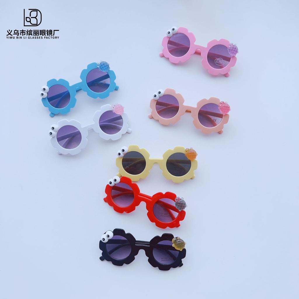 Fashion Diy Children'S Sunglasses Trend Eye Protection Sunshade Uv Protection Baby Sunglasses Glasses