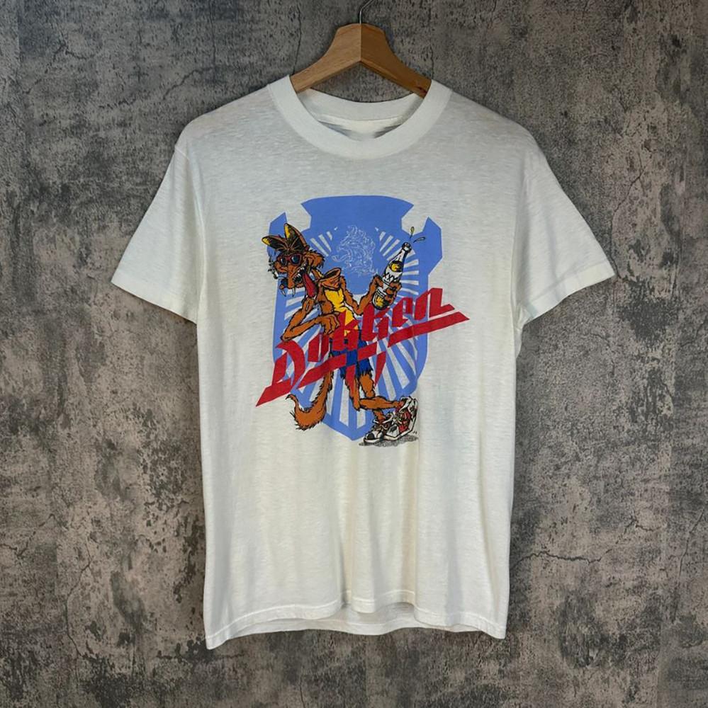Dokken Band Monsters of Rock World Tour Unisex Adult T-Shirt All Size GS162 Unisex T-Shirt