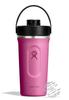 Insulated Stainless Steel Shaker Bottle, 24oz (709ml), Leaf Design, Insulated for Hot and Cold Water (Official Japanese Product)