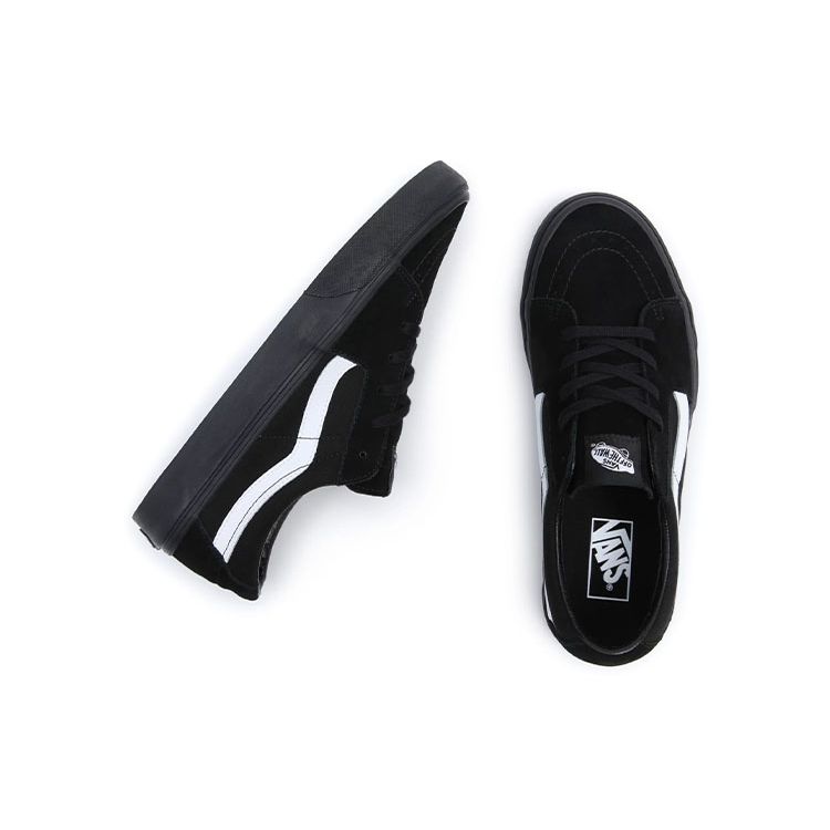 Vans Sk8-Low Contrast черно-белые кроссовки унисекс VN0A5KXDBZW