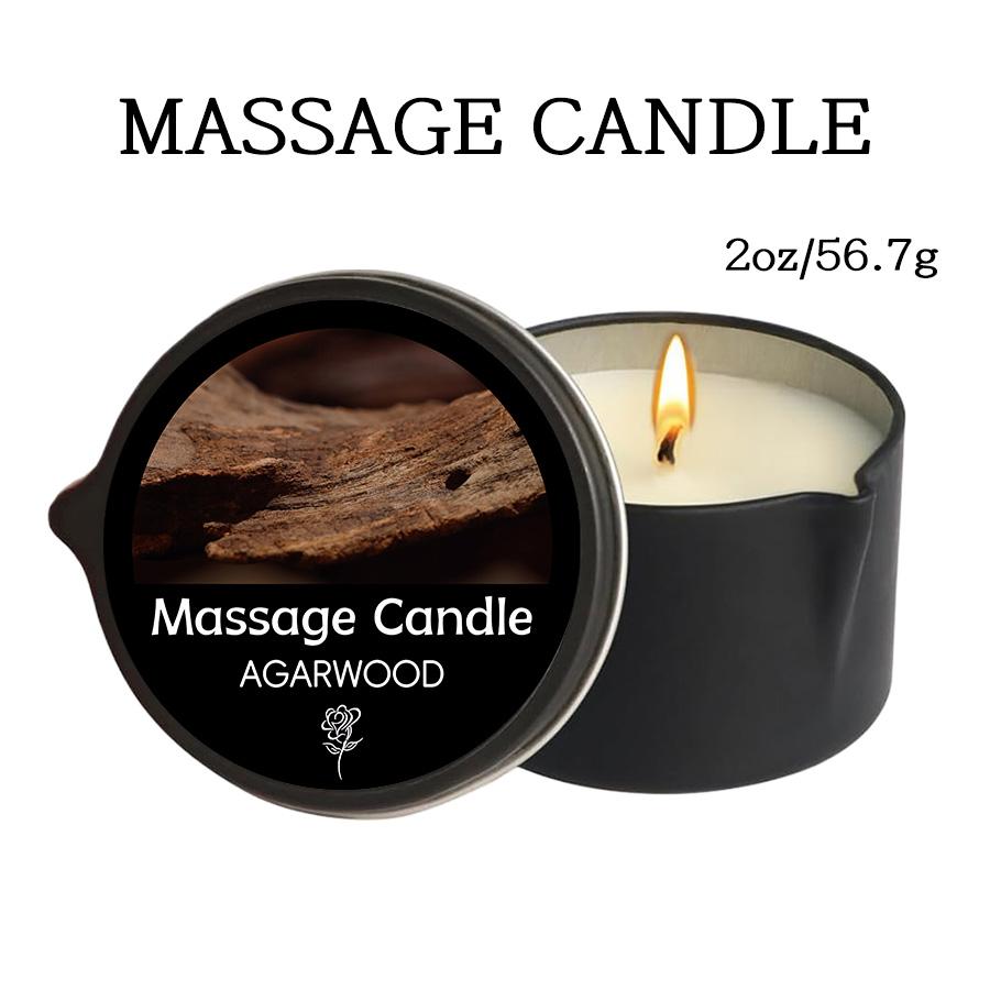 1pc Scented Candles,Sextoys Massage Oil Candle Sex Flirting Dripping Wax for Stress Relief and Skin Moisturizing,iron Box Candle